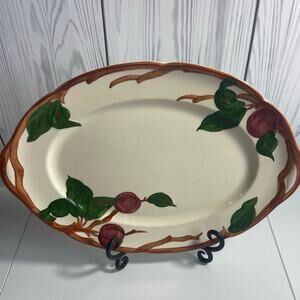 Vintage Franciscan Apple USA 12" x 8" Oval Serving Platter
